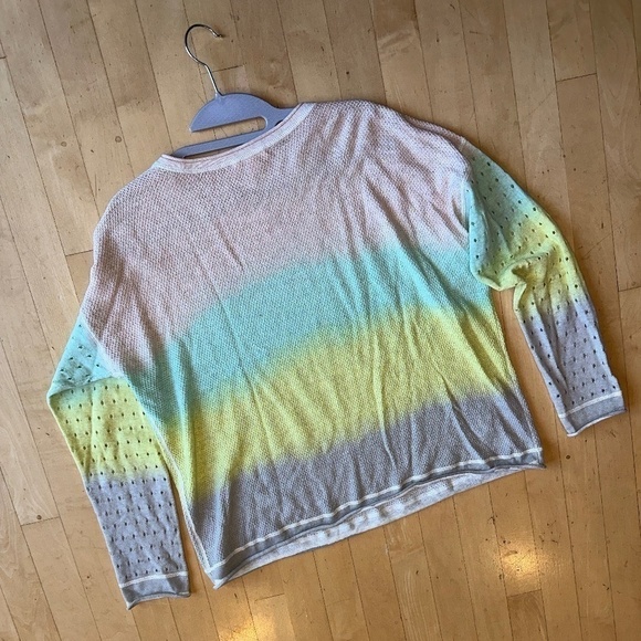 Lisa Todd Double Dip/Tie Dye pullover sweater, Med. CB2087 - Picture 5 of 5